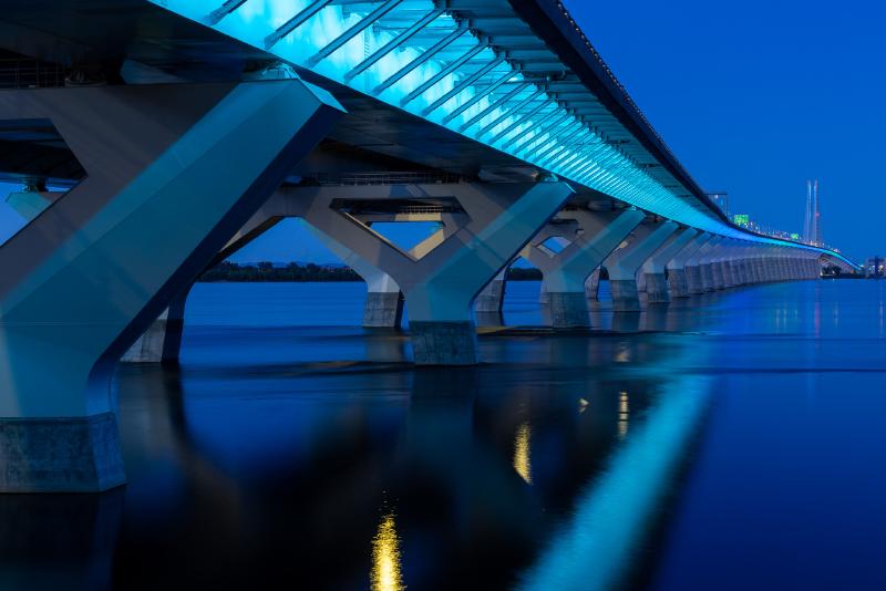 Lien vers Une soirée au pont Samuel-De Champlain